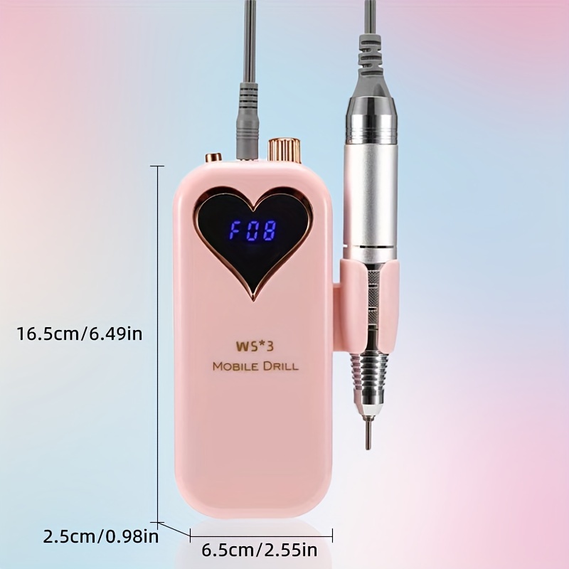 Nail Drill Machine - Портативная дрель для ногтей, компактная пилочка