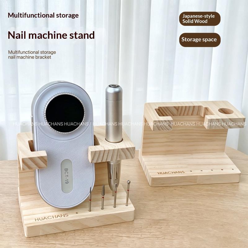 Nail Drill Machine - 1 шт. Летний деревянный держатель для