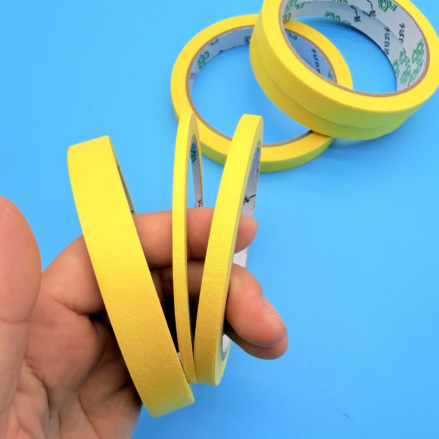 Nail Art Yellow - Желтая малярная лента 3 размеров -