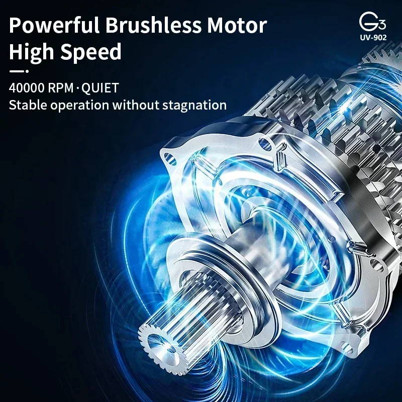 Nail Drill Machine - oxxi UV G3 40000 об/мин, бесщеточный