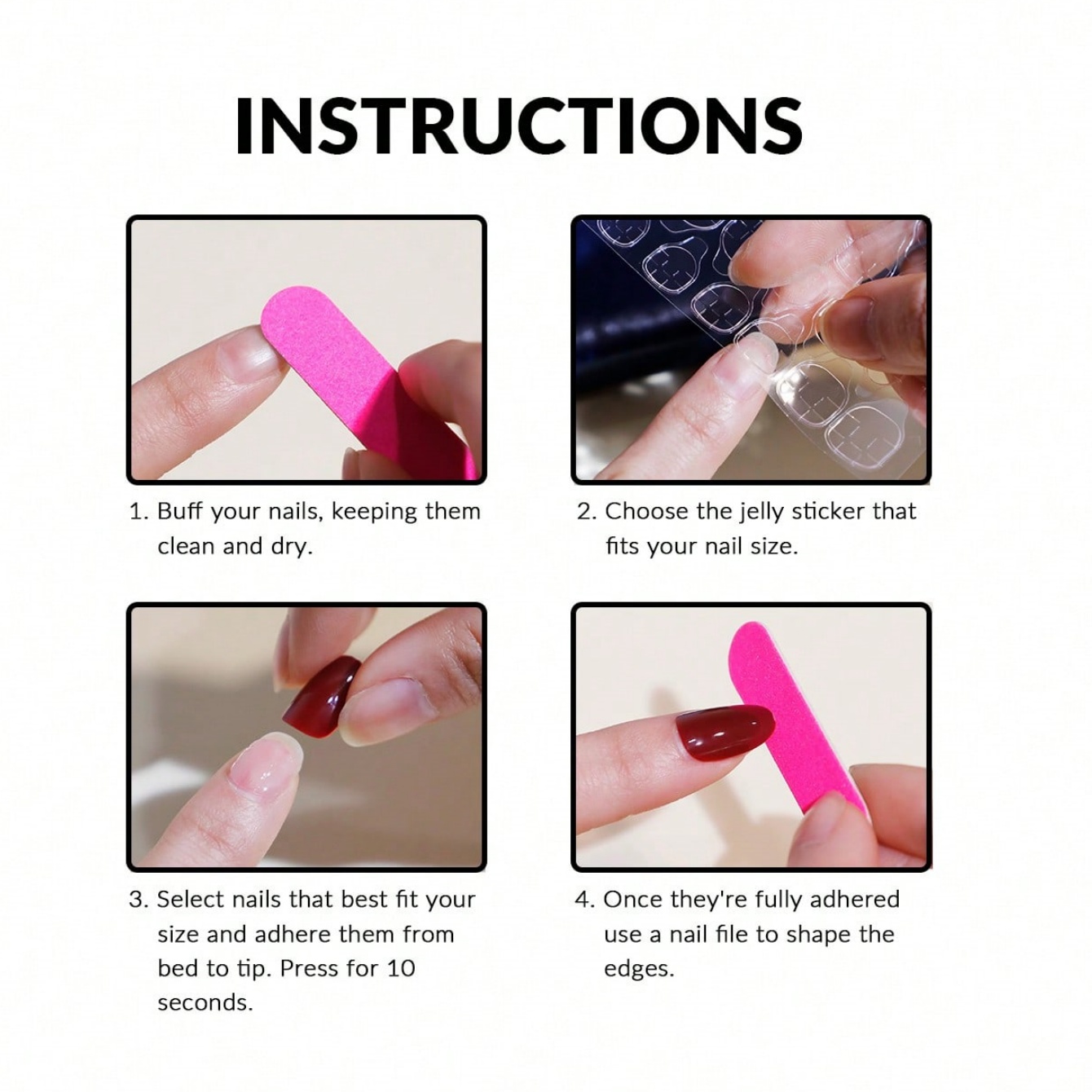 10 штук накладных ногтей ручно – обзор и цена Nail Art Yellow