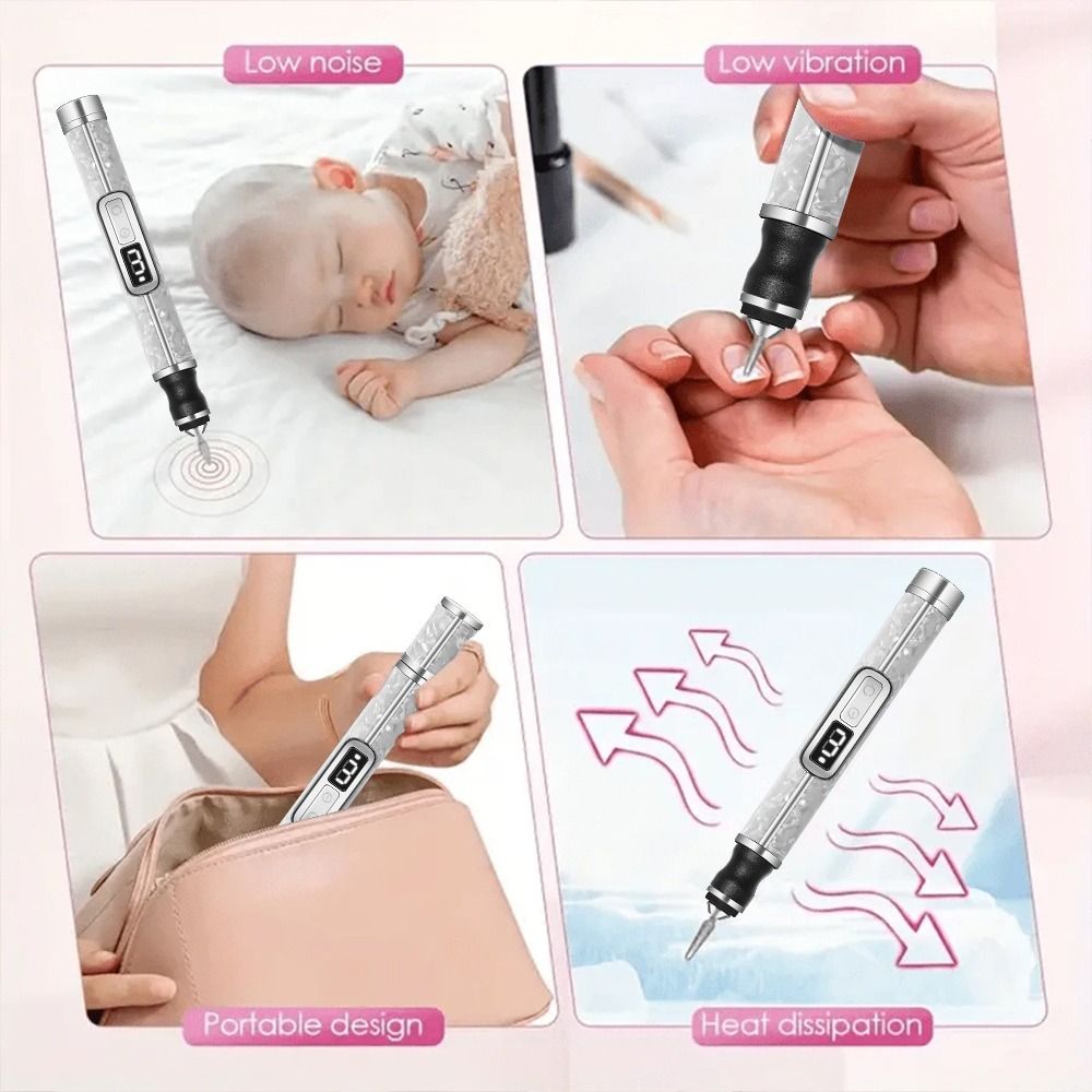 Малошумная электрическая дрель – обзор и цена Nail Drill Machine