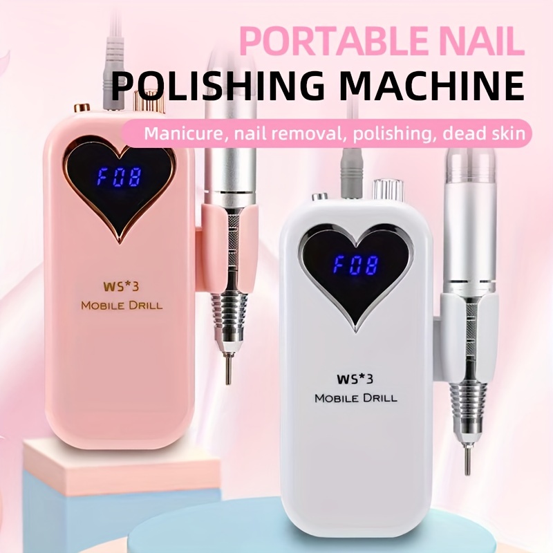 Портативная дрель для ногтей,  – обзор и цена Nail Drill Machine
