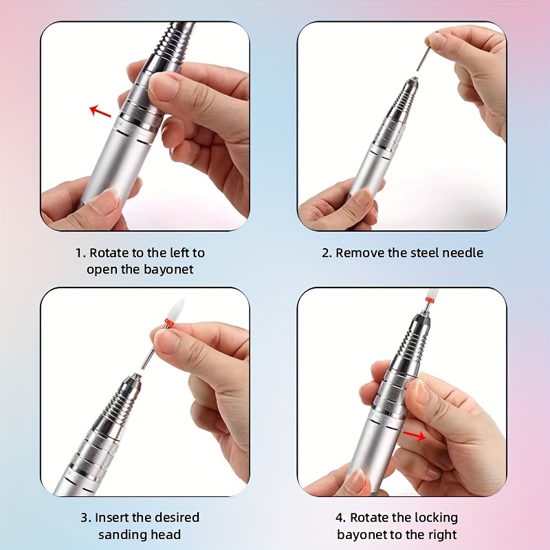 Портативная дрель для ногтей,  – обзор и цена Nail Drill Machine
