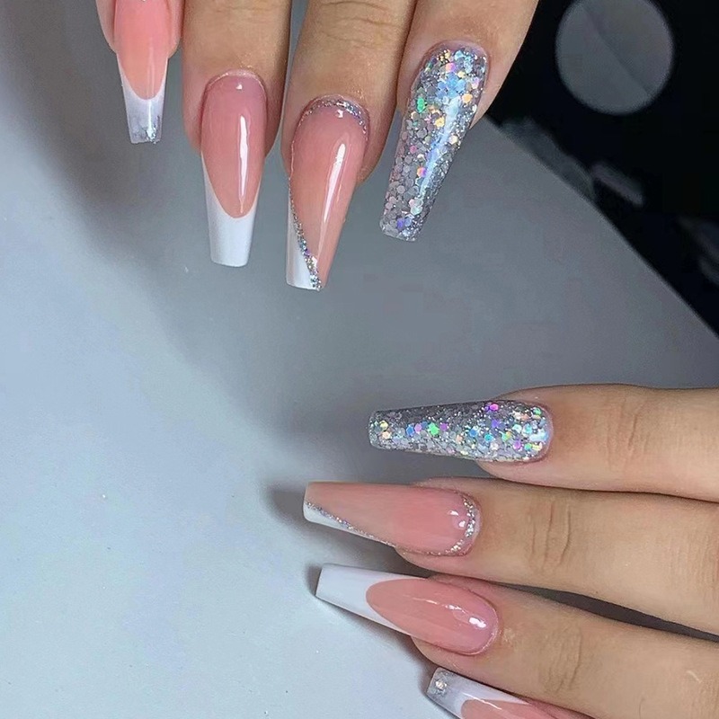 24 шт./компл. наборы длинных б – обзор и цена Nail Art Simple