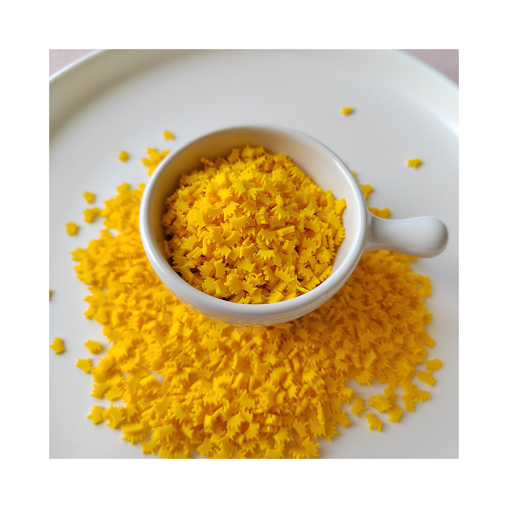 Желтая Корона, ломтики полимер – обзор и цена Nail Art Yellow