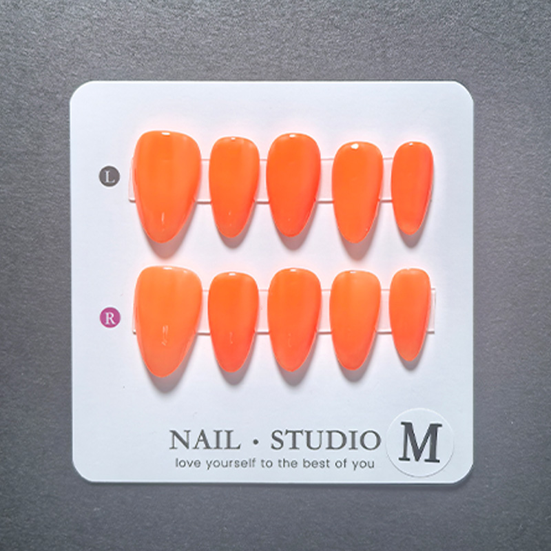 10 шт. акриловых накладных ног – обзор и цена Nail Art Yellow