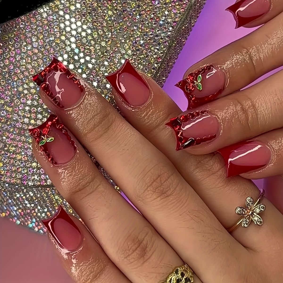 24 шт. готовые накладные ногти – обзор и цена Nail Art Simple