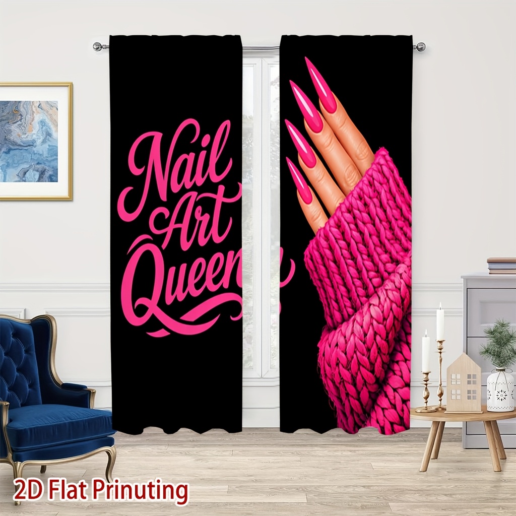 Шторы для маникюрного салона с – обзор и цена Nail Art Queen